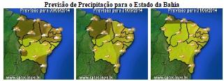 Mapas de Previsão de Precipitação