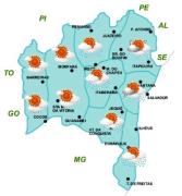 Mapas de Previsão por Regiões
