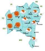 Mapas de Previsão por Regiões