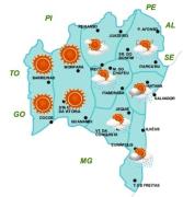 Mapas de Previsão por Regiões