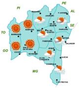 Mapas de Previsão por Regiões