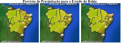 Mapas de Previsão de Precipitação
