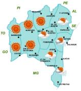 Mapas de Previsão por Regiões