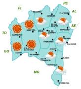 Mapas de Previsão por Regiões