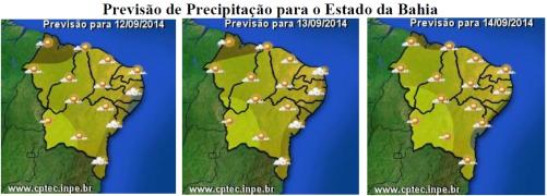 Mapas de Previsão de Precipitação