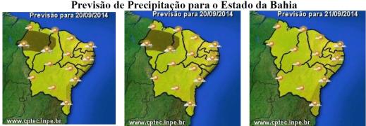 Mapas de Previsão de Precipitação