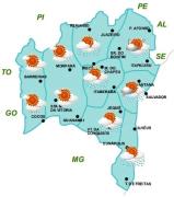 Mapas de Previsão por Regiões