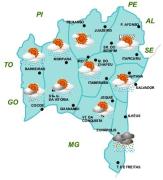 Mapa de Previsão por Regiões