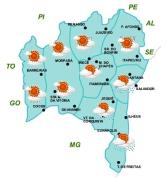 Mapa de Previsão por Regiões