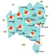 Mapa de Previsão por Regiões