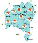 Mapa de Previsão por Regiões