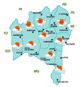 Mapa de Previsão por Regiões