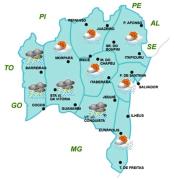 Mapa de Previsão por Regiões