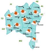 Mapa de Previsão por Regiões