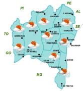 Mapa de Previsão por Regiões