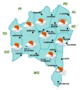 Mapa de Previsão por Regiões
