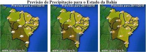 Mapas de Previsão de Precipitação