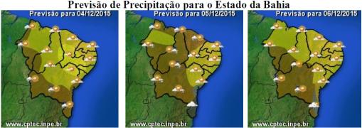 Mapas de Previsão de Precipitação