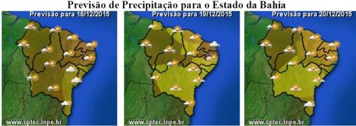 Mapas de Previsão de Precipitação