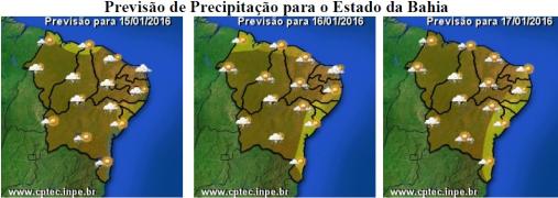 Mapas de Previsão de Precipitação