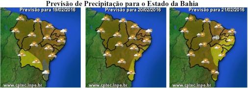 Mapas de Previsão de Precipitação