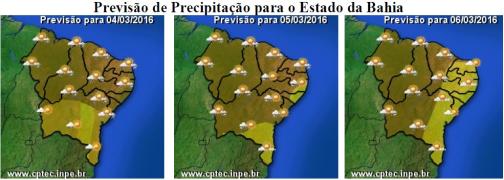 Mapas de Previsão de Precipitação