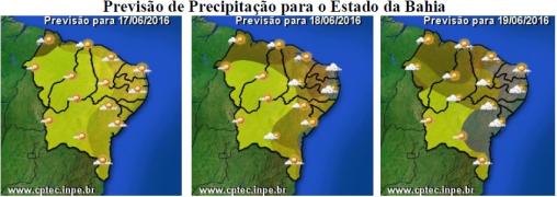 Mapas de Previsão de Precipitação