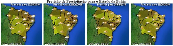 Mapas de Previsão de Precipitação