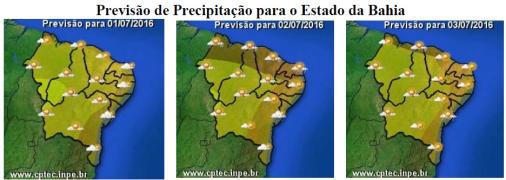 Mapas de Previsão de Precipitação