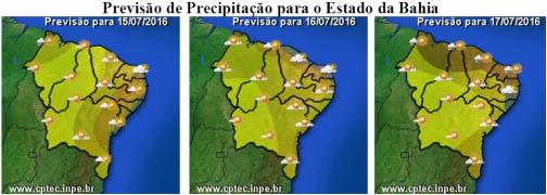 Mapas de Previsão de Precipitação