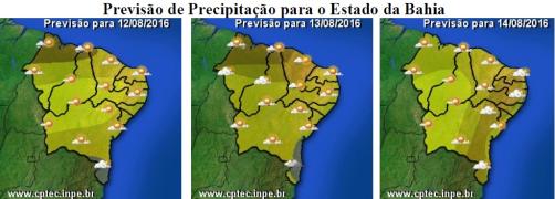 Mapas de Previsão de Precipitação
