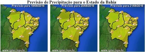 Mapas de Previsão de Precipitação