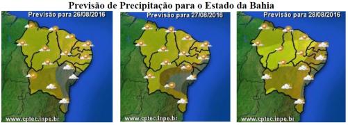 Mapas de Previsão de Precipitação