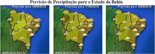 Mapas de Previsão de Precipitação