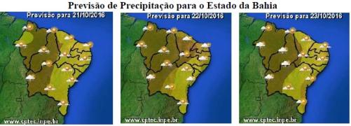 Mapas de Previsão de Precipitação