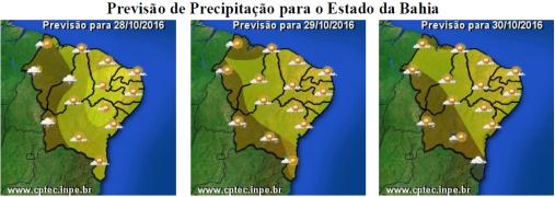 Mapas de Previsão de Precipitação