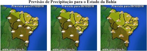 Mapas de Previsão de Precipitação