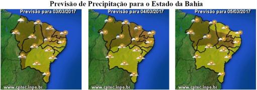 Mapas de Previsão de Precipitação
