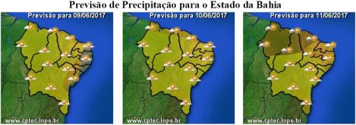 Mapas de Previsão de Precipitação