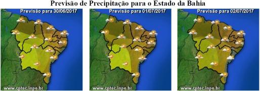Mapas de Previsão de Precipitação