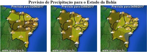 Mapas de Previsão de Precipitação
