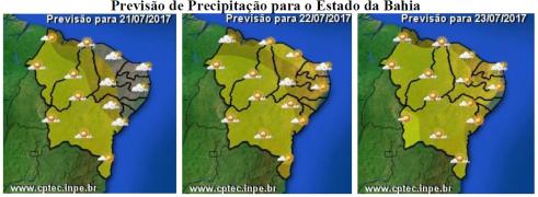 Mapas de Previsão de Precipitação
