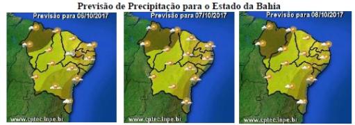 Mapas de Previsão de Precipitação