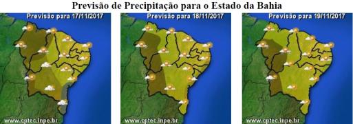 Mapas de Previsão de Precipitação