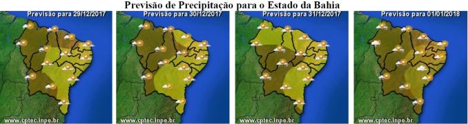 Mapas de Previsão de Precipitação