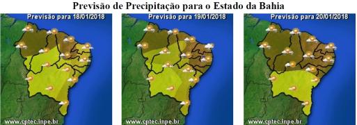Mapas de Previsão de Precipitação