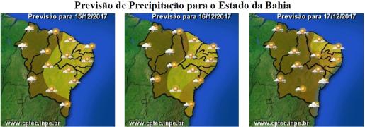 Mapas de Previsão de Precipitação