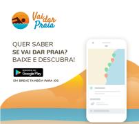 divulgação app praia