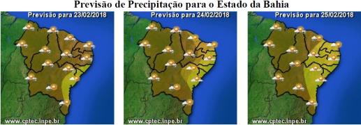 Mapas de Previsão de Precipitação