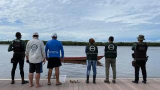 Apreensão - Pesca com bomba